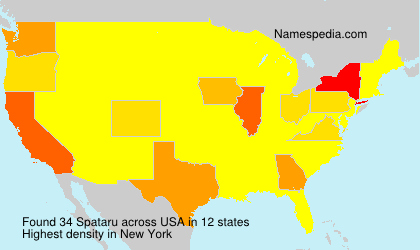 Surname Spataru in USA Surname Spataru in USA