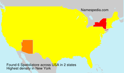 Surname Spatoliatore in USA Surname Spatoliatore in USA