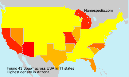Surname Spawr in USA Surname Spawr in USA