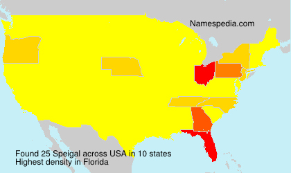 Surname Speigal in USA Surname Speigal in USA