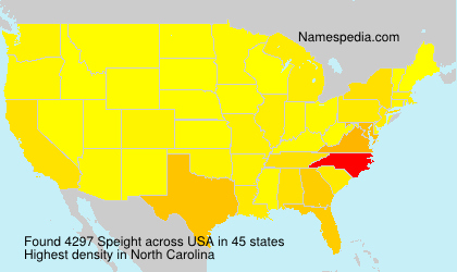 Surname Speight in USA Surname Speight in USA