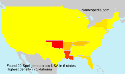 Surname Speligene in USA Surname Speligene in USA