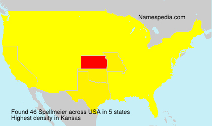 Surname Spellmeier in USA Surname Spellmeier in USA