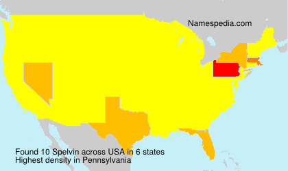 Surname Spelvin in USA Surname Spelvin in USA