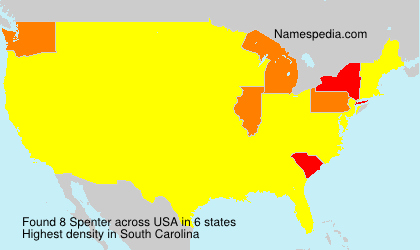 Surname Spenter in USA Surname Spenter in USA