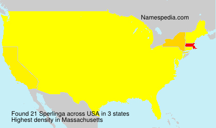 Surname Sperlinga in USA Surname Sperlinga in USA
