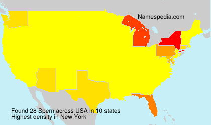 Surname Spern in USA Surname Spern in USA