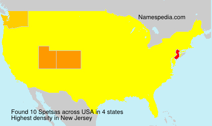 Surname Spetsas in USA Surname Spetsas in USA