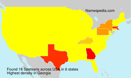 Surname Spetseris in USA Surname Spetseris in USA