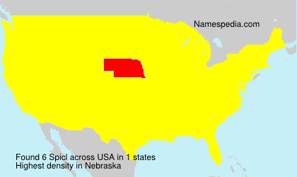 Surname Spicl in USA Surname Spicl in USA