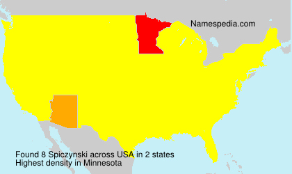 Surname Spiczynski in USA Surname Spiczynski in USA