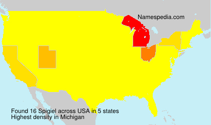 Surname Spigiel in USA Surname Spigiel in USA