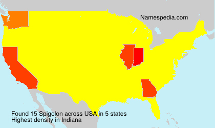 Surname Spigolon in USA Surname Spigolon in USA