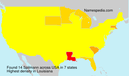 Surname Spilmann in USA Surname Spilmann in USA