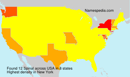 Surname Spinal in USA Surname Spinal in USA