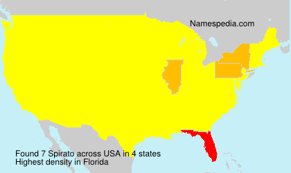 Surname Spirato in USA Surname Spirato in USA