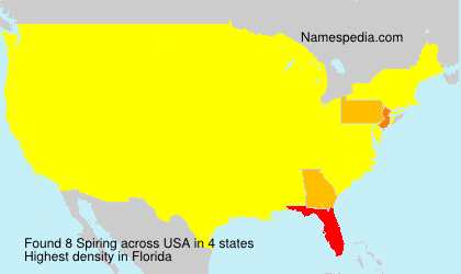 Surname Spiring in USA Surname Spiring in USA
