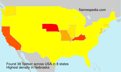 Surname Spitser in USA Surname Spitser in USA
