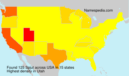 Surname Spjut in USA Surname Spjut in USA