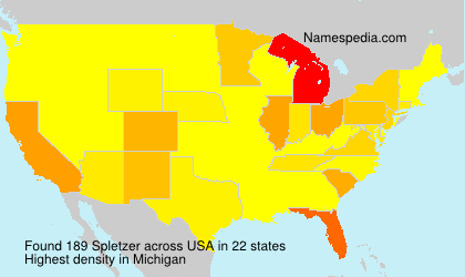Surname Spletzer in USA Surname Spletzer in USA