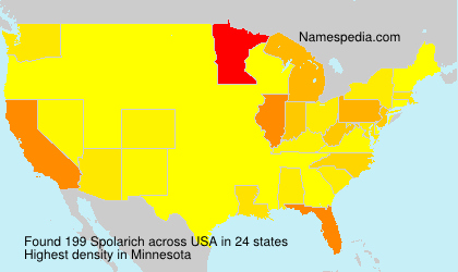 Surname Spolarich in USA Surname Spolarich in USA