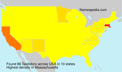 Surname Spolidoro in USA Surname Spolidoro in USA