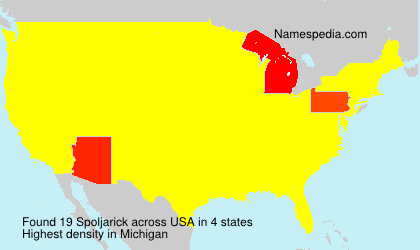 Surname Spoljarick in USA Surname Spoljarick in USA
