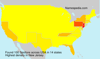Surname Spoltore in USA Surname Spoltore in USA
