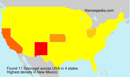 Surname Sponagel in USA Surname Sponagel in USA