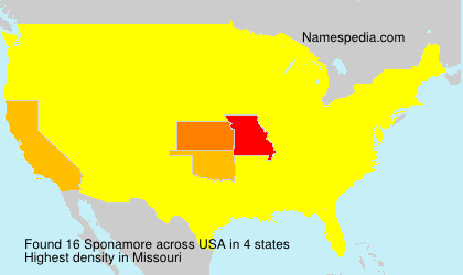 Surname Sponamore in USA Surname Sponamore in USA