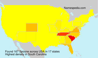Surname Spoone in USA Surname Spoone in USA