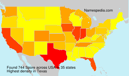 Surname Spore in USA Surname Spore in USA
