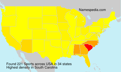 Surname Sports in USA Surname Sports in USA