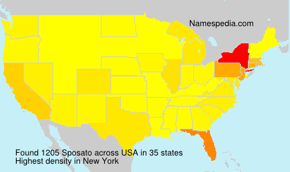 Surname Sposato in USA Surname Sposato in USA