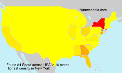 Surname Spota in USA Surname Spota in USA
