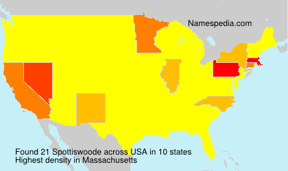 Surname Spottiswoode in USA Surname Spottiswoode in USA