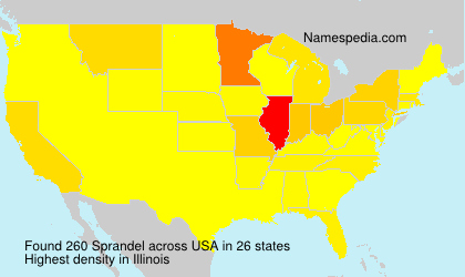 Surname Sprandel in USA Surname Sprandel in USA