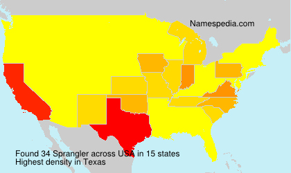 Surname Sprangler in USA Surname Sprangler in USA