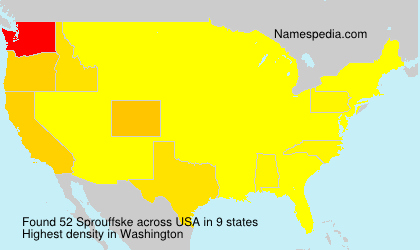 Surname Sprouffske in USA Surname Sprouffske in USA