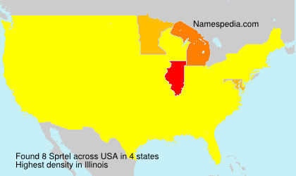 Surname Sprtel in USA Surname Sprtel in USA