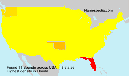 Surname Spunde in USA Surname Spunde in USA