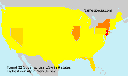 Surname Spyer in USA Surname Spyer in USA