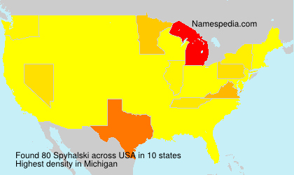 Surname Spyhalski in USA Surname Spyhalski in USA