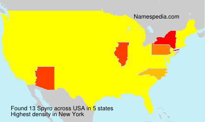 Surname Spyro in USA Surname Spyro in USA