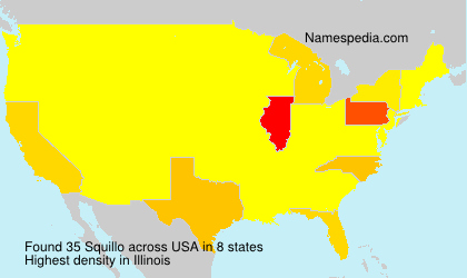 Surname Squillo in USA Surname Squillo in USA