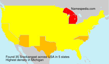 Surname Srackangast in USA Surname Srackangast in USA