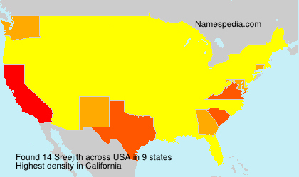 Surname Sreejith in USA Surname Sreejith in USA