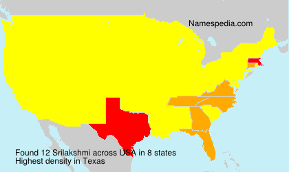 Surname Srilakshmi in USA Surname Srilakshmi in USA