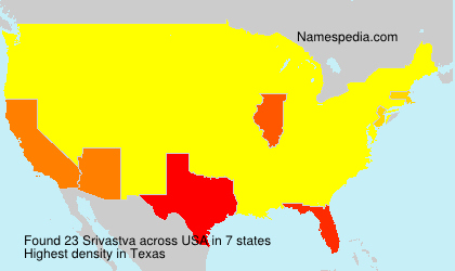 Surname Srivastva in USA Surname Srivastva in USA