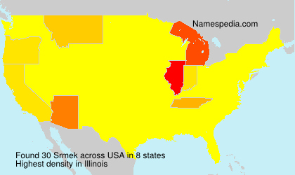 Surname Srmek in USA Surname Srmek in USA